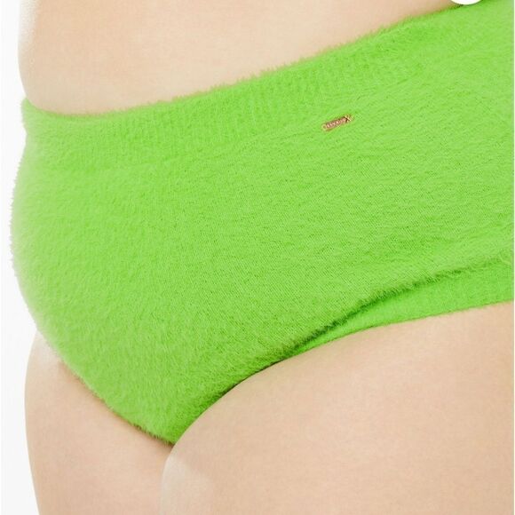 Savage x Fenty Fluff It Up Booty Short Kelly Green 3X NWT IN PACKAGING - Picture 5 of 8